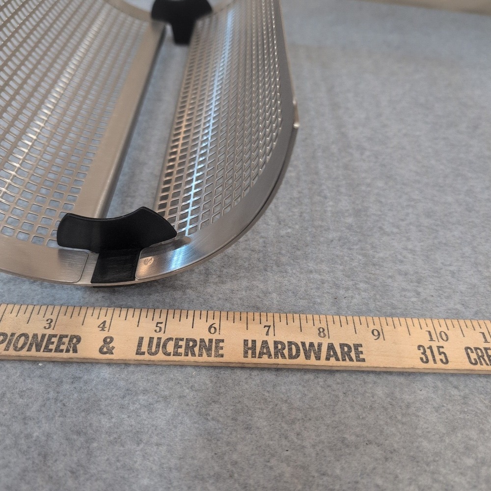 Perfect Home Stainless Steel Kitchen Paper Towel Holder Organizer - Picture 4 of 6